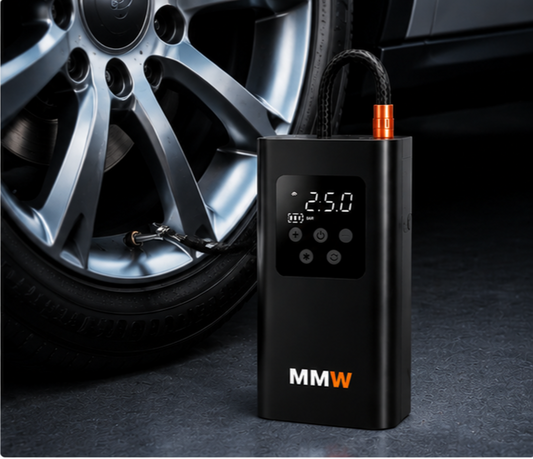 Inflador Portátil Inalámbrico 150 PSI – Compresor de Aire Digital para Coche, Moto, Bicicleta, Balones e Hinchables